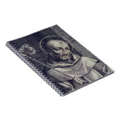 Heiliger Bernhard von Clairvaux Doctor Mellifluus Notizblock (Rechte Seite)