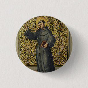 Heiliger Bernhard von Siena in der Kunst der Renai Button