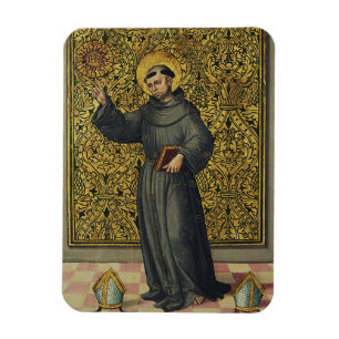 Heiliger Bernhard von Siena in der Kunst der Renai Magnet