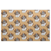 Heiliger Bernhund Stoff (Fat Quarter (45,7 x 55,9 cm))
