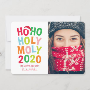 Heiliger Bimbam 2020 Weihnachtsfoto Karte