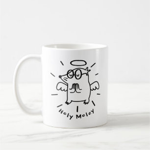 Heiliger Bimbam   Lustiger Engel Maulwurf Klassisc Kaffeetasse