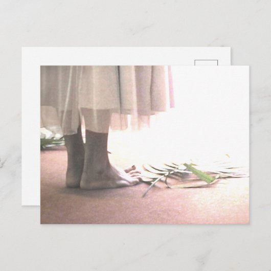 Heiliger Boden Postüberfahrt Postkarte (Vorne/Hinten)