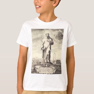 Heiliger Bruno von Köln im Stil einer antiken Grav T-Shirt