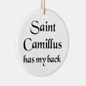 Heiliger Camillus Kaffeetasse Keramik Ornament (Rechts)