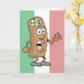 Heiliger Cannoli! Du bist 60! Funny 60. Geburtstag Karte (Gelbe Blume)