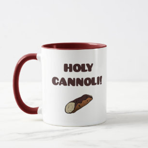 Heiliger Cannoli Lustige Lebensmittel Italienisch Tasse