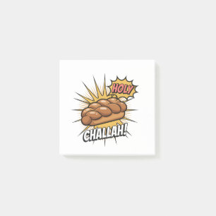 Heiliger Challah Funny Jewish Hanukkah Jew Post-it Klebezettel