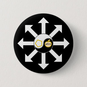 Heiliger Chao Stern Button