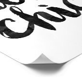 Heiliger Chic Poster (Ecke)