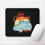 Heiliger Christoph Surfer-Typ Surft Männer Strand Mousepad (Mit Mouse)