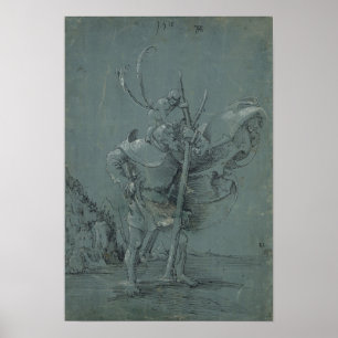 Heiliger Christophorus, 1510 Poster