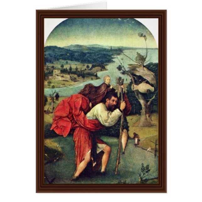 Heiliger Christophorus. Durch Hieronymus Bosch (Vorne)