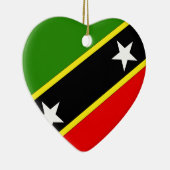 Heiliger Christophorus Nevis Keramik Ornament (Rechts)