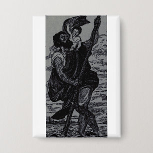 Heiliger Christophorus von Tizian Button