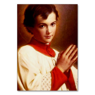 Heiliger Dominikus Savio Tischnummer