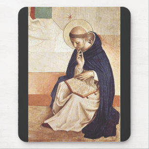 Heiliger Dominikus von Fra Angelico Renaissance-Fi Mousepad