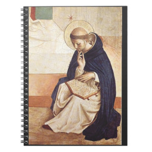 Heiliger Dominikus von Fra Angelico Renaissance-Fi Notizblock