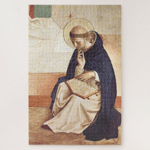 Heiliger Dominikus von Fra Angelico Renaissance-Fi Puzzle