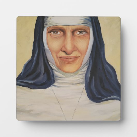 Heiliger Dulce der Armen Fotoplatte (Vorderseite)