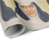 Heiliger Dulce der Armen Geschenkpapier (Rolleneckpunkt)