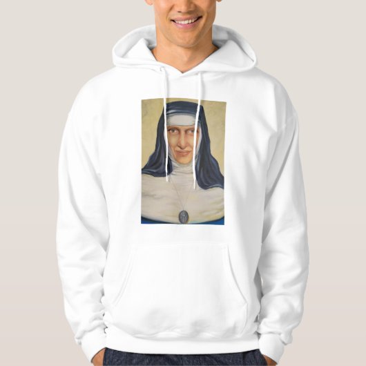 Heiliger Dulce der Armen Hoodie (Vorderseite)