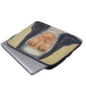 Heiliger Dulce der Armen Laptopschutzhülle (Vorne Knopf)