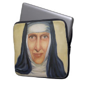 Heiliger Dulce der Armen Laptopschutzhülle (Vorderseite Links)