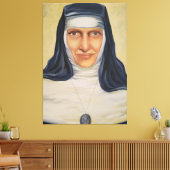 Heiliger Dulce der Armen Leinwanddruck (Insitu (Wohnzimmer))