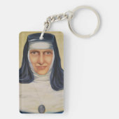 Heiliger Dulce der Armen Schlüsselanhänger (Rückseite)