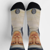 Heiliger Dulce der Armen Socken (Oben)