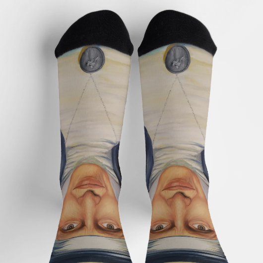 Heiliger Dulce der Armen Socken (Oben)