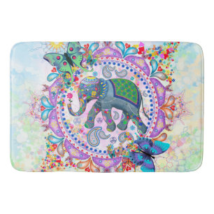 Heiliger Elefant Badematte