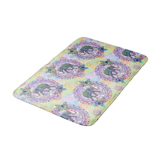 Heiliger Elefant Badematte (Schrägansicht)
