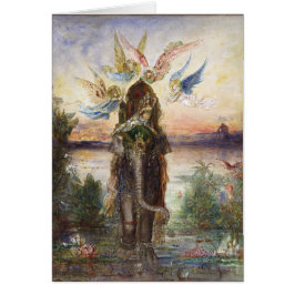 Heiliger Elefant (Péri) durch Gustave Moreau