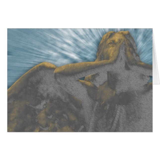 Heiliger Engel in Anwesenheit des Gottes (Vorderseite (Horizontal))