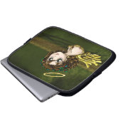 Heiliger Engel Laptopschutzhülle (Vorne Knopf)