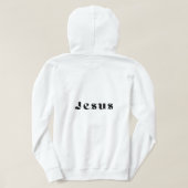 Heiliger Erlöser Jesus Hoodie (Design Rückseite)