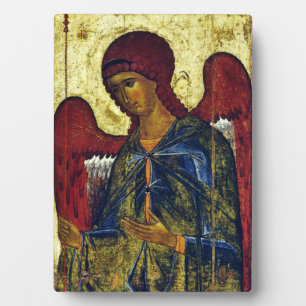 Heiliger Erzengel Gabriel Orthodox Ikon Fotoplatte