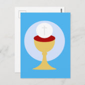 Heiliger Eucharist Postkarte (Vorne/Hinten)