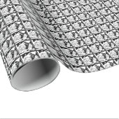 Heiliger Familien-Weihnachtskrippen-Szenen-Entwurf Geschenkpapier (Rolleneckpunkt)