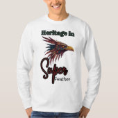 Heiliger Flug: Indianerisches Vogelgefecht in Walu T-Shirt (Vorderseite)