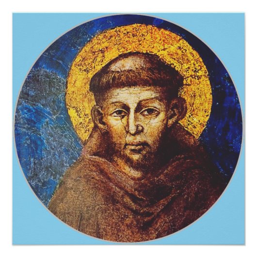 Heiliger Franz von Assisi - Das Sonnengesang Poster (Vorderseite)