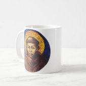 Heiliger Franz von Assisi Der Sonnengesang Kaffeetasse (Vorderseite Links)