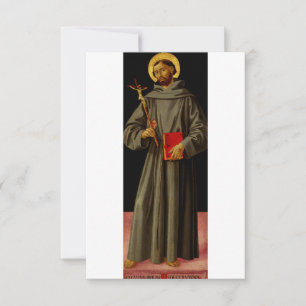 Heiliger Franz von Assisi Heilige Heilige Karte