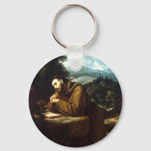 Heiliger Franz von Assisi Seraphischer Vater Fine  Schlüsselanhänger