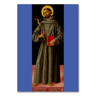 Heiliger Franz von Assisi von Antoniazzo Romano Tischnummer