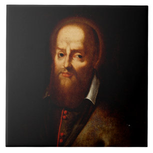 Heiliger Franz von Sales Bischof von Genf Fliese
