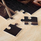 Heiliger Franziskus im Gebet - Caravaggio Puzzle (Seite)