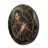 Heiliger Franziskus im Gebet (Christlicher Glaube) Dartscheibe (Vorderseite rechts)